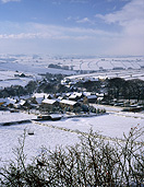 Europe, Western Europe, UK, Britain, British Isles, England, United Kingdom, Great Britain, derbyshire, winter, snow, winter scene, winter scenes, village, villages, peak, peak district, litton, snow scene, snow scenes, FF25,