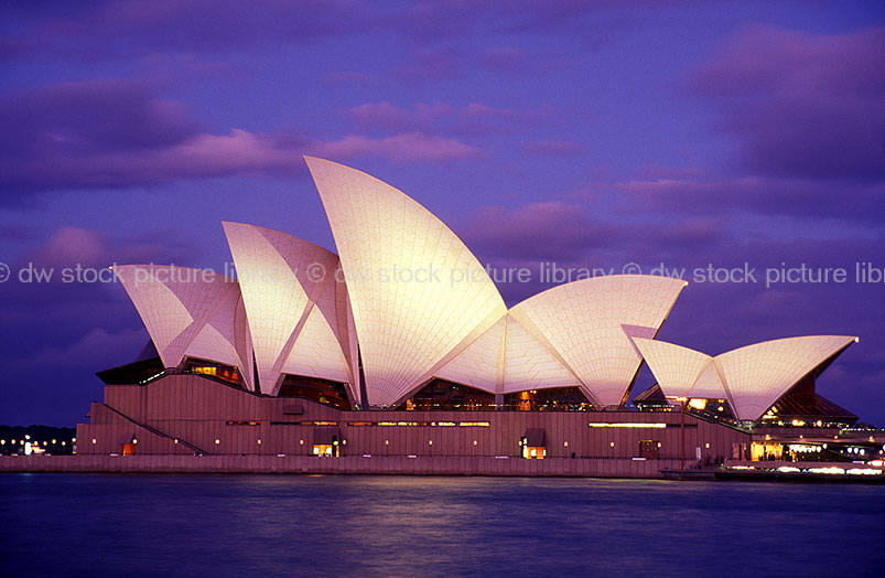 stock photo image: Australia, New South Wales, Opera House, Sydney Opera House, Architecture, Joern Utzon, Architecture, Joern Utzon, Sydney, harbour, harbours, Sydney Harbour, Sydney Harbor, DFF, DFFICONS.