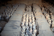 Asia, china, Xian, museum, museums, museum of quin terra cotta warriors and horses, warrior, warriors, archaeology, archaeological, archaeology site, archaeology sites, excavation, excavations, vault, vaults, statue, statues.