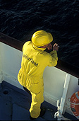 Panama, panama canal, canal, canals, man, men, male, males, occupation, occupations, outdoors, uniform, uniforms, helmet, helmets, safety helmet, safety helmets, ship, ships, shippping.