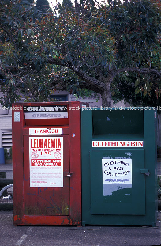 stock photo image: Australia, recycling bin, recycling bins, charity, charities, bin, bins, charity bin, charity bins, new South Wales, nsw, australia, recycling bin, recycling bins, recycle, recycling, recycled, mental, sign, signs, clothing bin, clothing bins, donation, donations, donating, clothing appeal, clothing appeals.