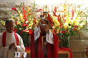 Religion, religions, religious, religious building, religious buildings, catholic, catholics, catholic religion, roman catholic, roman catholics, roman catholic church, roman catholicism, christianity, christian, christians, faith, spirituality, worship, worships, worshipping, people, man, men, male, males, catholic church, catholic churches, interior, interiors, parish, parishes, mass of ordination, ordination, ordinate, ordinates, seminarian, seminarians, consecrate, consecrates, consecrating, mass, eucharist, eucharists, eucharistic rite, eucharistic rites, sacrament, sacraments, holy sacrament, sacramental wine, consecrated wine, MM49,