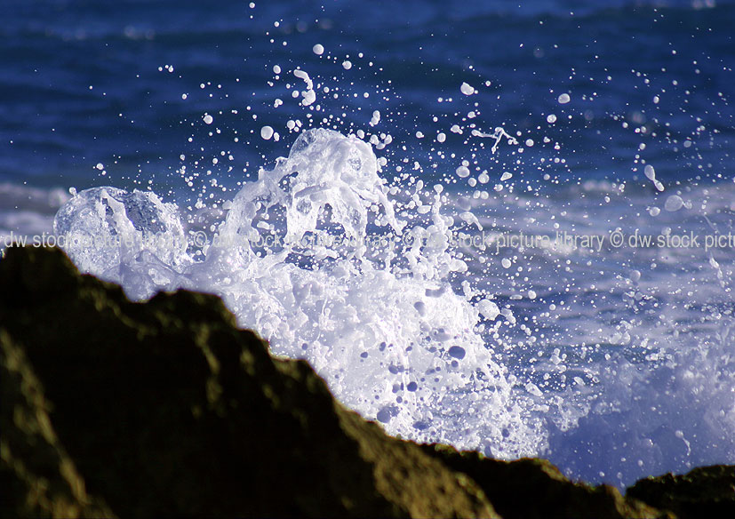 stock photo image: Australia, wa, western australia, beach, beaches, burns, burns beach, perth, rock, rocks, surf, water, wave, waves.