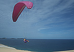 People, outdoors, Sport pictures, Sports, glider, gliders, parachute, parachutes, parachuting, parachutist, parachutists, paraglider, paragliders, para glider, para gliders, paragliding, para gliding, rainbow beach, qld, queensland, australia, coast, coasts, coastal, coastline, coastlines.