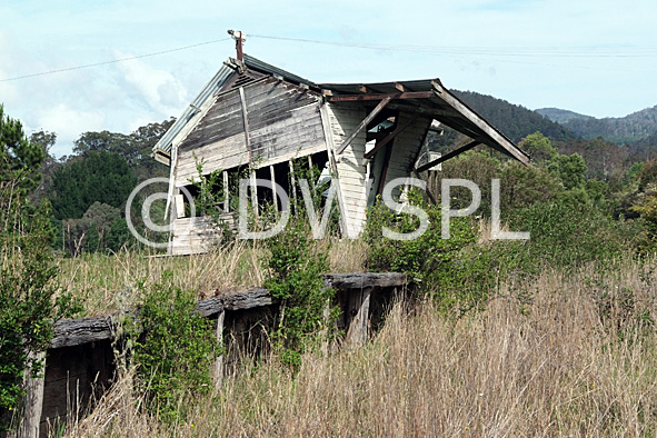 ABANDONED MOLOG RAILWAY STATION, NEW SOUTH WALES, AUSTRALIA