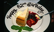 Food, cake, cakes, birthday, birthdays, birthday cake, birthday cakes, plate, plates, fork, forks.