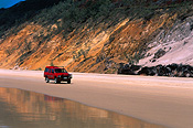Australia, qld, queensland, rainbow beach, beach, beaches, coast, coasts, coastline, coastlines, seashore, seashores, shoreline, shorelines, car, cars, vehicle, vehicles, four-wheel drive, four-wheel drives, 4wd, 4wds, fourwheel drive, fourwheel drives, motor vehicle, motor vehicles.