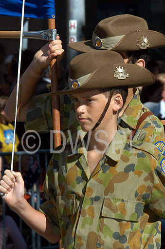 stock photo image: Australia, sydney, Anzac, Anzacs, Anzac Day, Anzac Days, parade, parades, Anzac Day parade, Anzac Day parades, man, men, male, males, hat, hats, uniform, uniforms, army, soldier, soldiers, armed services.