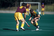 Australia, Sport pictures, Sports, hockey, hockey game, hockey games, man, men, male, males, outdoors, goal post, goal posts, goalpost, goalposts.