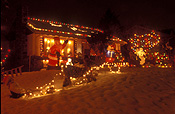 Canada, vancouver, british columbia, christmas, christmas scene, light, lights, christmas lights, decoration, decorations, christmas decoration, christmas decorations.