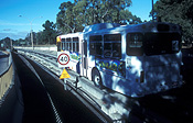 Australia, transport, transportation, vehicle, vehicles, bus, Buses, o-bahn, obahn, Adelaide, SA, South Australia, australia, obahns, adelaide o-bahn, busway, busways, guided busway, guided busways, track, tracks, sign, signs, speed, speed sign, speed signs.