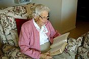 Australia, people, woman, women, female, females, old woman, old women, elderly woman, elderly women, old, aged, elderly, retire, retiree, retirees, retirement home, retirement homes, retirement village, retirement villages, bible, bibles, holy bible, holy bibles, read, reads, reading, book, books, paper.