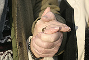 People, hand, hands, old, elderly, aged, old people, aged people, elderly people, ring, rings, jewellery, PJ38,