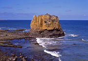 Australia, Victoria, Airey's Inlet, Coastal Rocks, Eagle Rock, Oceans, Water, Great Ocean Road