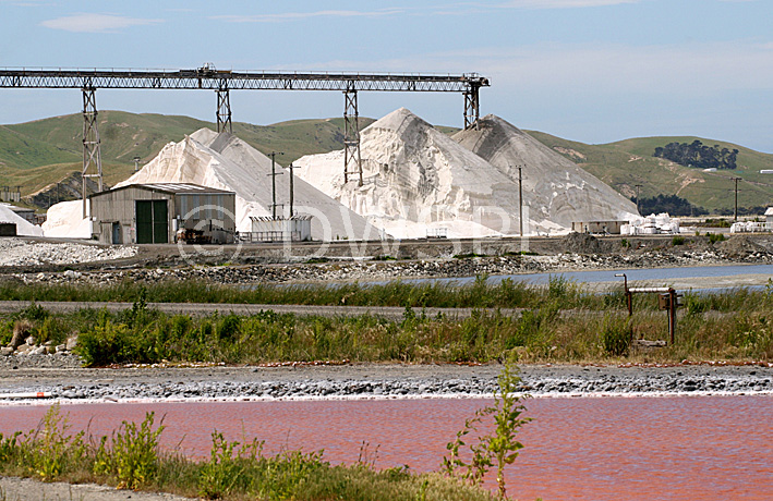 stock photo image: New images, new zealand, nz, salt, salt mine, salt mines, industry, mine, mines, mining, north island, grassmere.