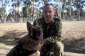 Australia, australian, sa, south australia, adelaide, people, occupation, occupations, police, policeman, policement, uniform, uniforms, man, men, male, males, armed forces, airforce, air force, RAAF, soldier, soldiers, dog, dogs, dog handler, dog handlers.