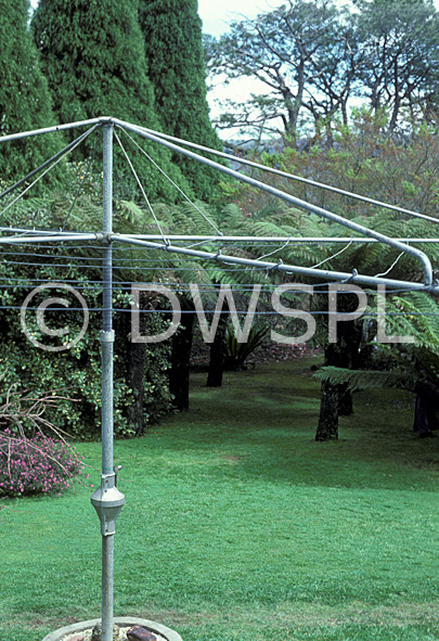 stock photo image: Washing lines, Hills Hoist, Washing, Laundry