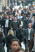 Australia, New South Wales, sydney, people, martin place, crowd, crowds, pedestrian, pedestrians, people.