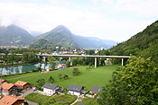 Europe, Switzerland, Swiss, Interlaken, ringgenberg, house, houses, housing, bridge, bridges.
